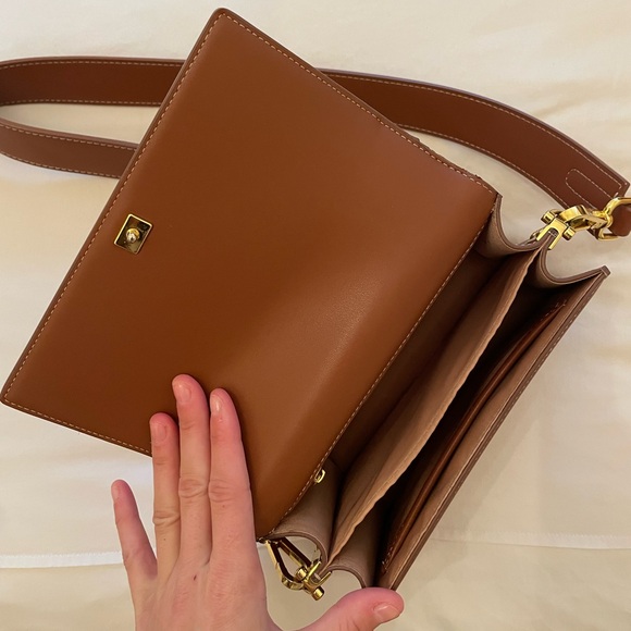 JW PEI Beige Canvas Mini Flap Bag - Picture 3 of 7